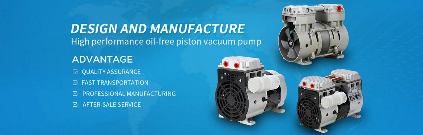 Piston Vacuum Pump