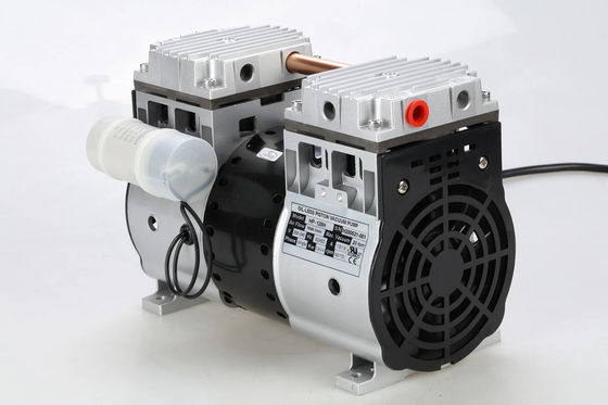 100LPM High Vacuum Low Noise Oil Free Dry Piston Vacuum Pump HP-140H